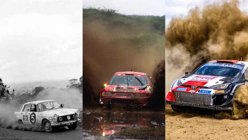 The story of WRC Safari Rally in its 72-year history