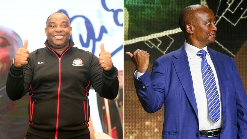 CAF President Motsepe sends urgent message to Benni McCarthy after Harambee Stars appointment [VIDEO]