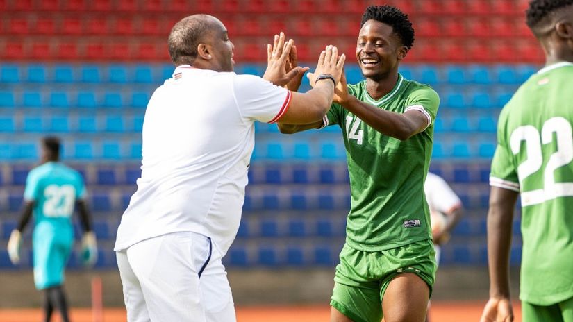 Benni and Okwaro © FKF