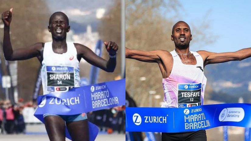 Sharon Chelimo/Tesfaye Deriba Ketema© tycsports.com/PERE VIRGILI