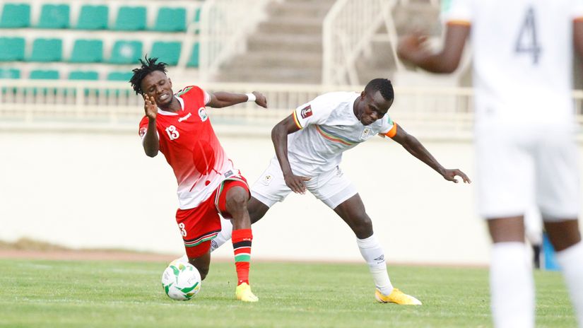 Kenneth Muguna and Okwi © Mozzart Sport