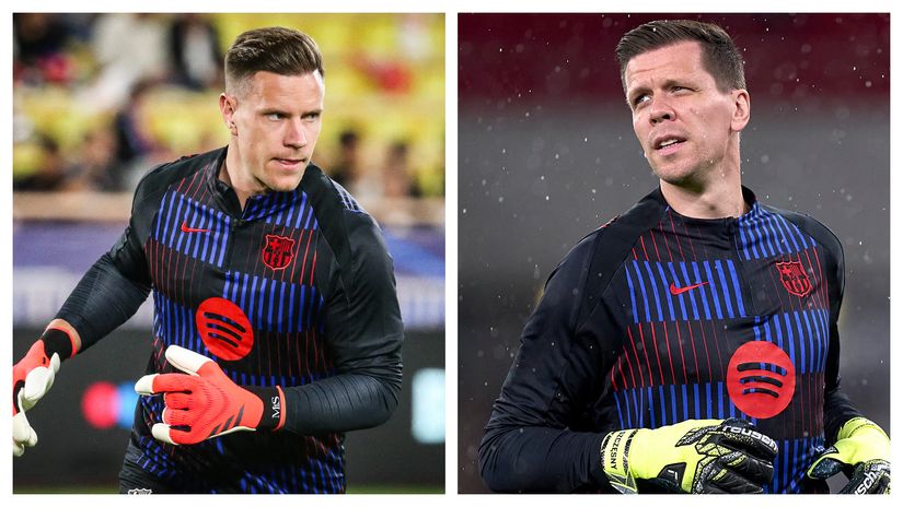 Ter Stegen/Szczesny(©AFP)