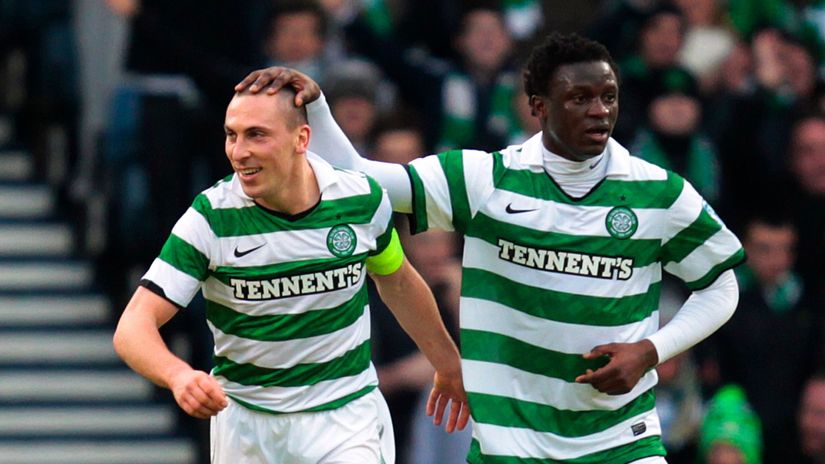 Scott Brown, Victor Wanyama © Gallo Images