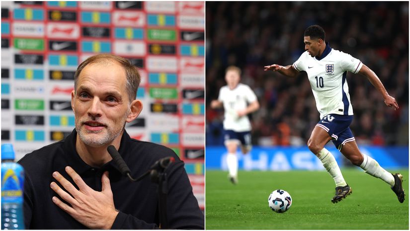 Thomas Tuchel and Jude Bellingham (©Getty Images)