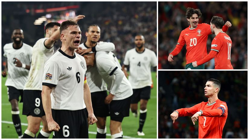 Germany and Portugal will face each other in the UNL semi-finals after this exciting night (©Getty Images)