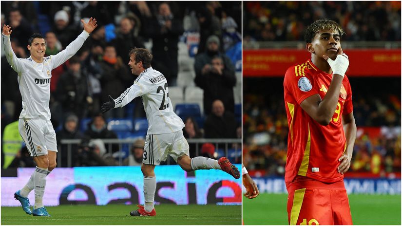 Lamine Yamal’s response to the former Real Madrid player? Lowered shorts!