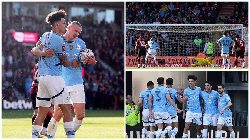 The Cityzens experienced a "wild ride" in Bournemouth (©Getty Images)