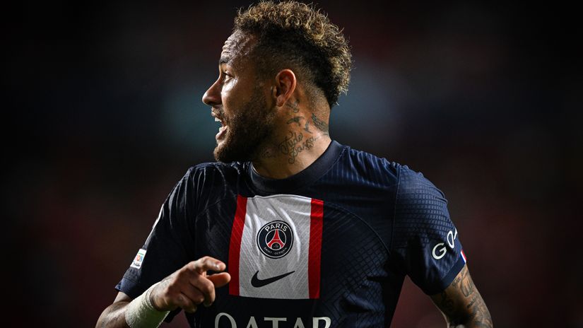 Neymar in action for PSG (©Octavio Passos/Getty Images)