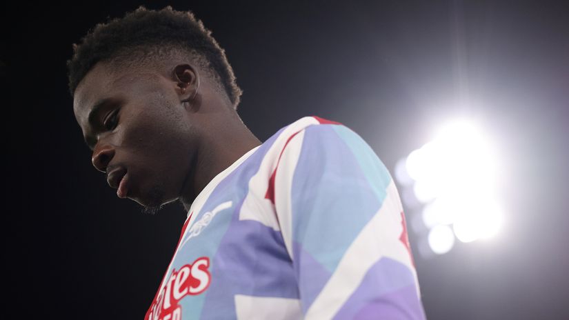 Bukayo Saka (©Julian Finney/Getty Images)