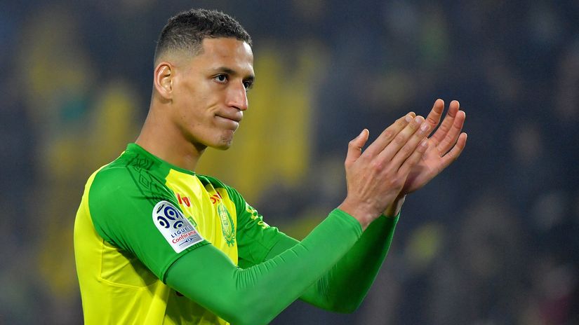 Yacine Bammou's episode in Nantes (©AFP)