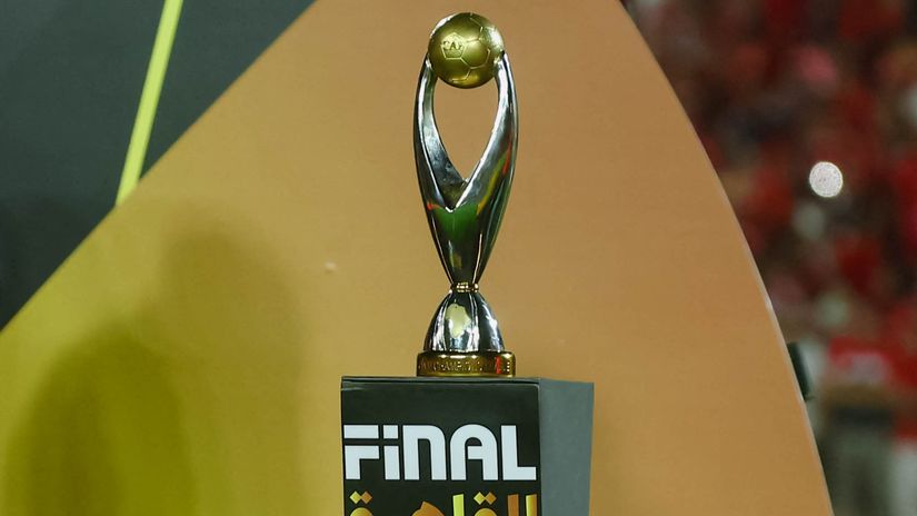 The trophy of CAF Champions League (©AFP)