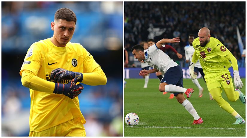 Djordje Petrovic (left) and Vanja Milinkovic Savic (©Getty images)