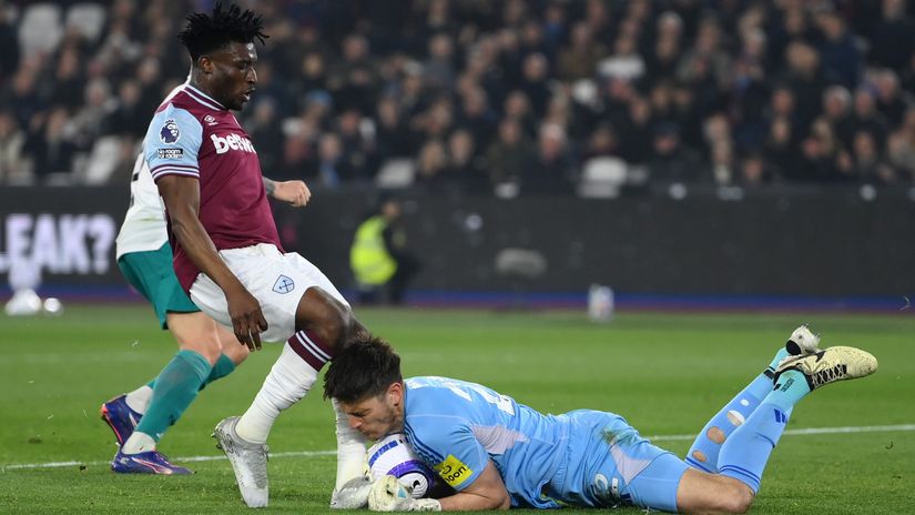 Kudus in action for West Ham (©Justin Setterfield/Getty Images)