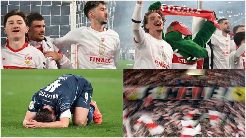 The two different atmospheres on the two different sides (©Gallo Images)