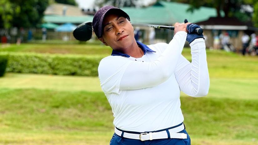 Rhoda Mukami in past action at Ruiru Sports Club Agencies