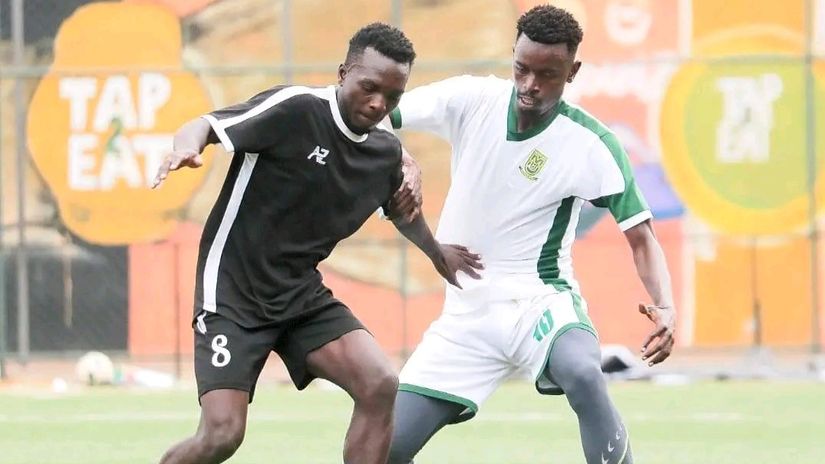 Alex Keke and Francis Kayugi © Mathare United