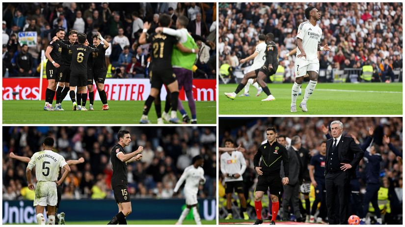 The utmost shock at Santiago Bernabeu (©Getty Images)