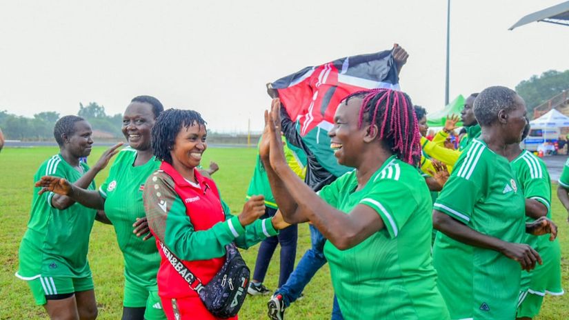 Kenyan grandmothers wrap South African tournament with win over French side