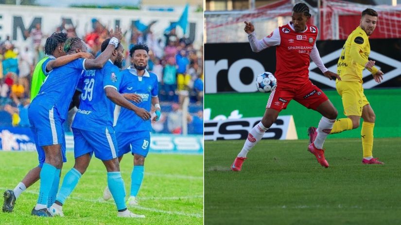 Elvis Rupia/ Alfred Scriven ©Singida Black Stars/Bryne FK