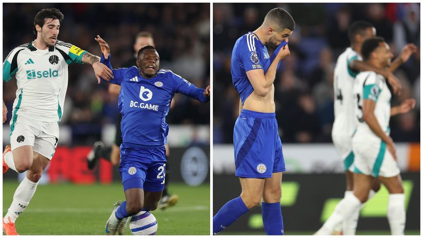 Newcastle ran riots at Leicester (©Getty images)