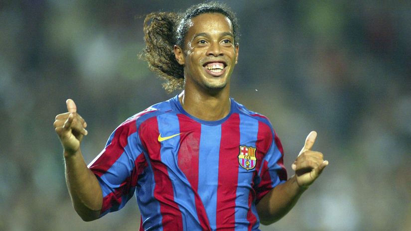 Ronaldinho back in the days (©Getty Images)