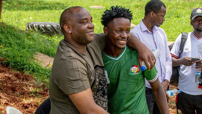 McCarthy and Okwaro © Sam Luli