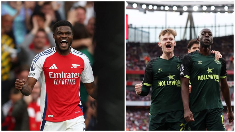 The pride of Africa - Partey & Wissa (©Reuters/Paul Childs/David Klein/Gallo Images)