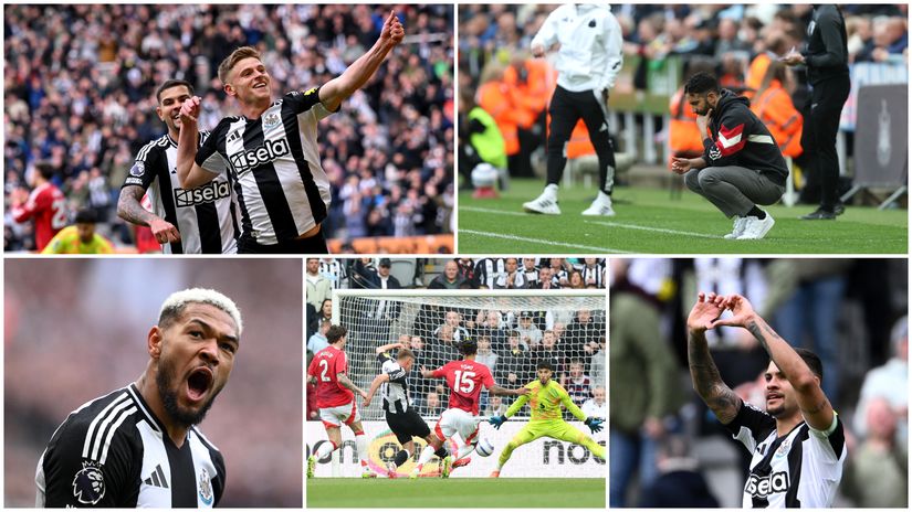 Newcastle batter Man Utd thus breaking 94-year-old curse