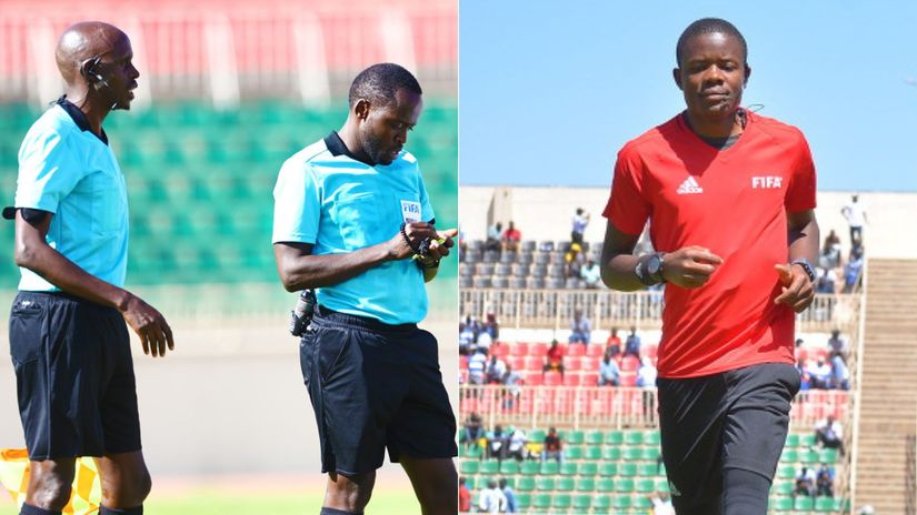 Peter Kamaku, Gilbert Cheruiyot, Stephen Yiembe © Mozzart Sport