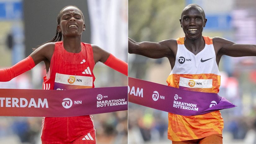 Millions Geoffrey Kamworor, Jackline Cherono made after dominant Rotterdam Marathon wins