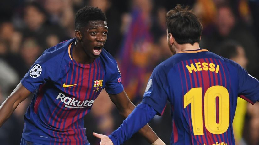 Dembele: "The best team? I was at Barca with Messi, the GOAT"