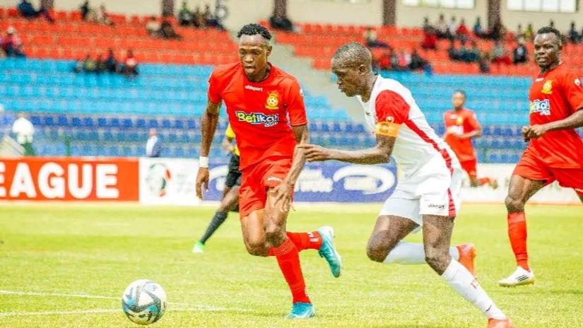 Action between Police and Ulinzi © Ulinzi Stars 