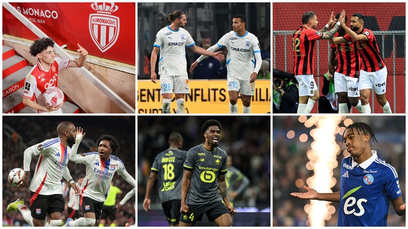 The last five Ligue 1 rounds will be wild (©AFP)