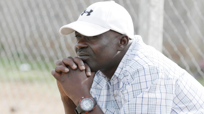 File Photo of Vihiga United coach Edward Manoah © Mozzart Sport 