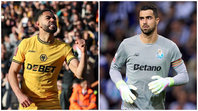 Matheus Cunha & Diogo Costa (©Ryan Pierse/Getty Images/AFP)