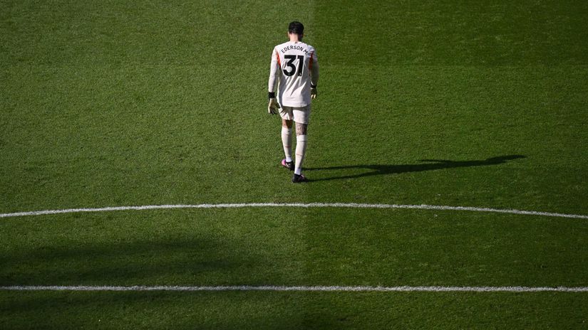 Ederson on his way from Manchester City (©Michael Regan/Getty Images)