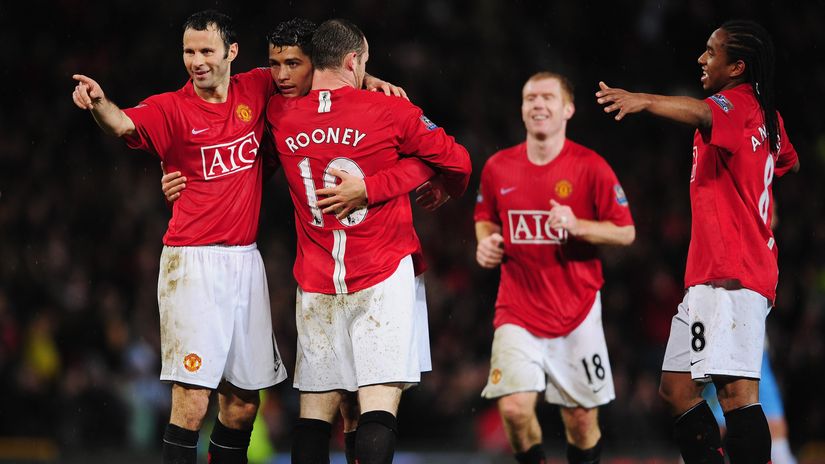 Manchester United back in the days (©Getty Images)