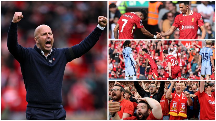Ecstasy at Anfield (©Getty images/Gallo images)