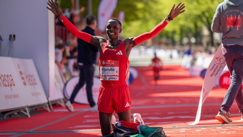 How Kipruto dominated this year’s Haspa Marathon Hamburg