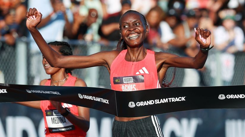 Agnes Ngetich © Grand Slam Track