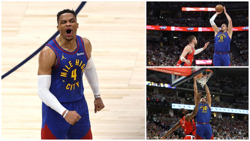 The Nuggets dominated Game 7 against the Clippers (©AFP)
