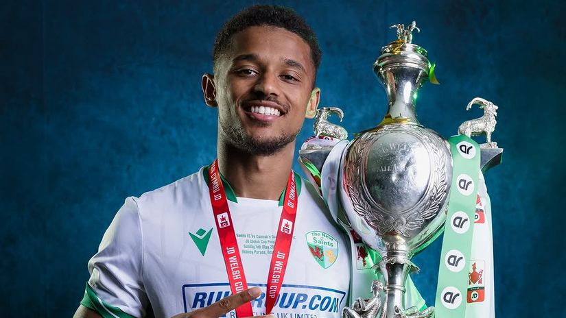 STARS ABROAD: Kenyan forward leads Welsh side to historic treble