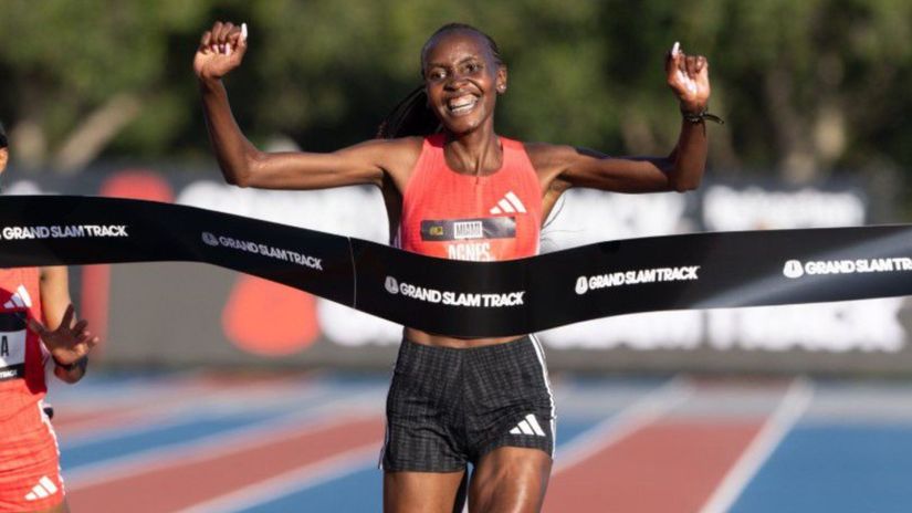 Agnes Jebet © rand Slam Track