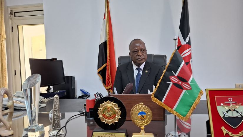 Ambassador Outa on reason Egypt beats Kenya in sporting infrastructure development