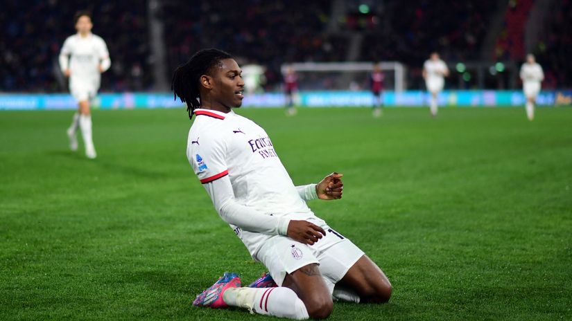 Rafael Leao (©Reuters/Daniele Mascolo/Gallo Images)