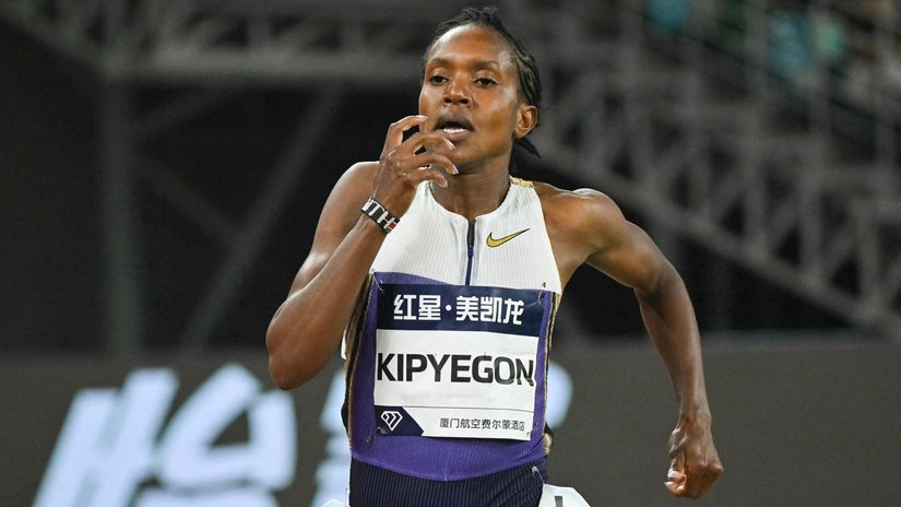 Faith Kipyegon responds to critics ahead of audacious attempt to break the mile record