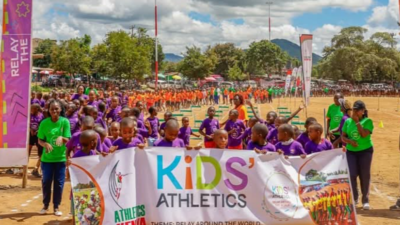Kenya wins Kids' Athletics Day challenge