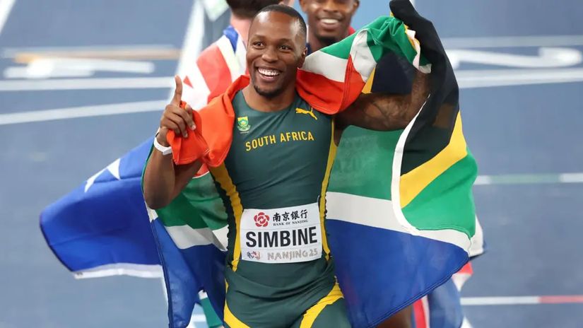 ‘There’s more in the tank’ –Simbine on rubbing shoulders with Bolt’s World Record