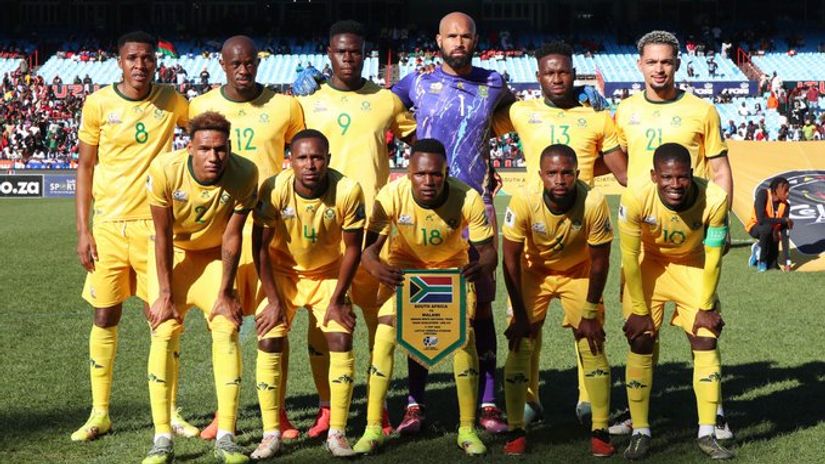 South Africa's squad ©Bafana Bafana on X