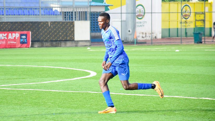 Emmanuel Osoro during training ©Tabby Nashipae